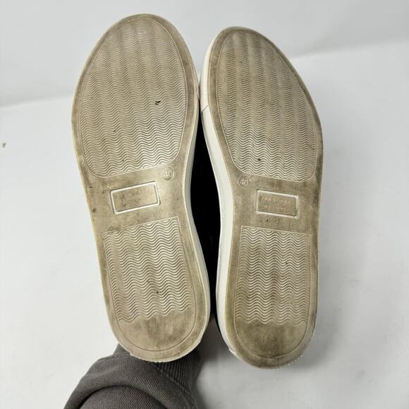 Charlotte Olympia Cool Cat Slip On Sneakers Black Velvet Size 40 / US 9 - Picture 9 of 10